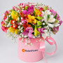 15 разноцветных альстромерий
